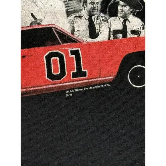VTG The Dukes of Hazzard T-shirt Cast Tee 2XL - Picture 4 of 6